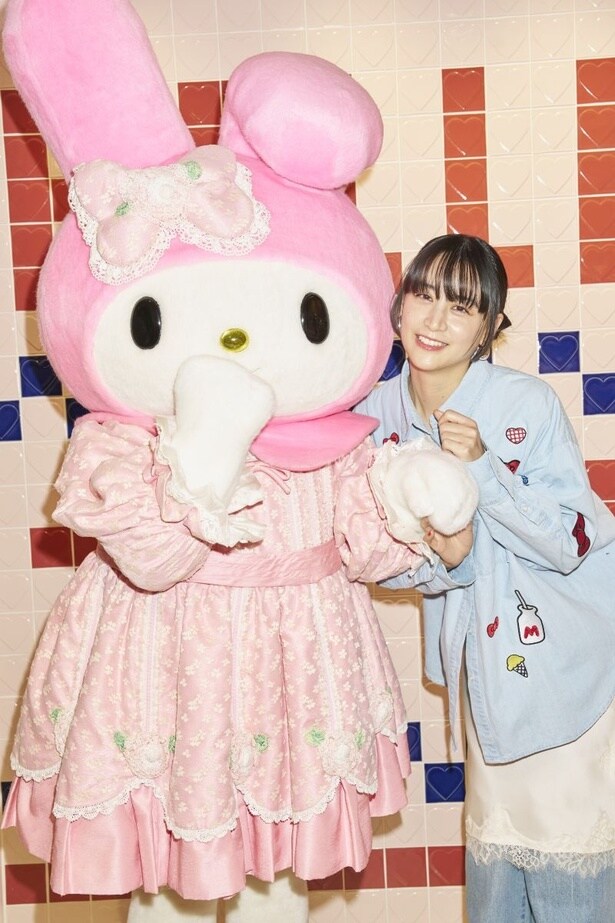 同店を訪れ、「かわいいがあふれていて夢のような世界でした」と話していた山本美月さん