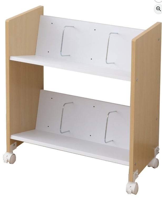 木目とスチールの調和。キャスター移動で、お掃除も模様替えも自由自在に【山善】のA4ファイルラックがAmazonに登場中‼