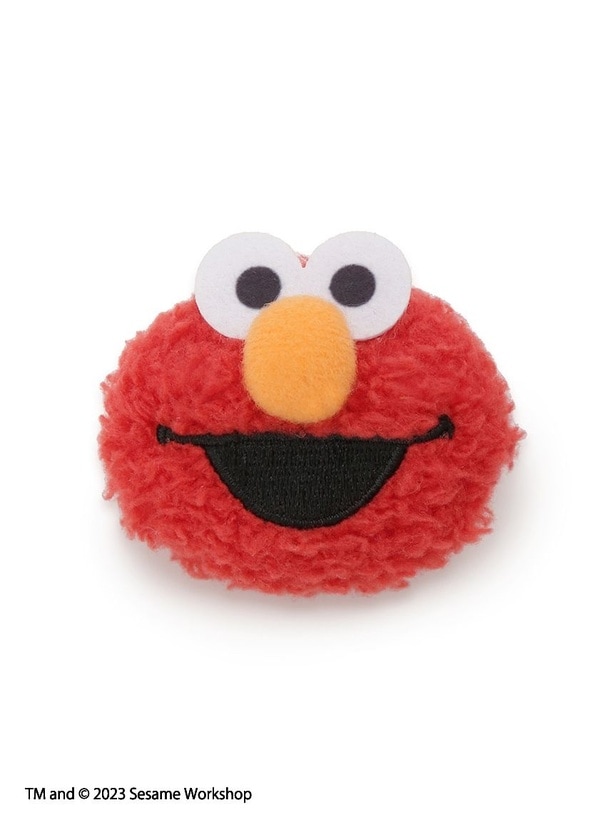 「ぬいぐるみバッジ エルモ」(1100円)