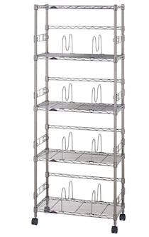 深みのあるグレーが放つ、圧倒的な美意識。スチールラックの概念を覆す「美麗」な仕上がり【ドウシシャ】の本棚がAmazonに登場中‼