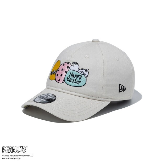 「キッズ Youth 9TWENTY PEANUTS EASTER(アイボリー)」(3960円)