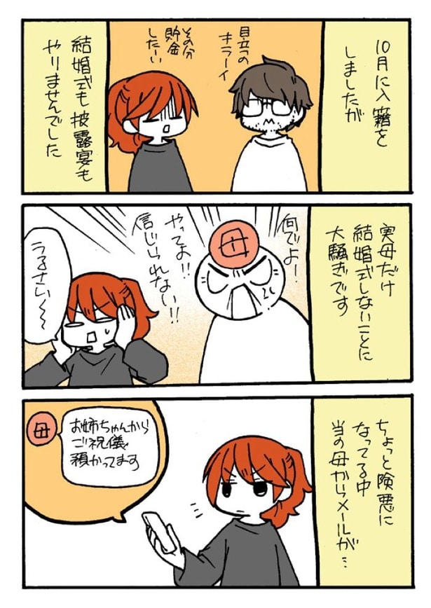 【漫画】ご祝儀を返したその後は?