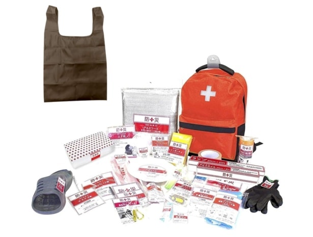 家族の“もしも”に備える!限定エコバッグ付き【山善】防災バッグ30点セットがAmazonで販売中!