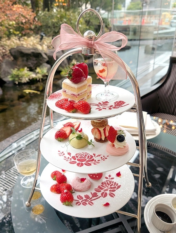 希少いちご「あまりん」を使ったストロベリーアフタヌーンティーがウェスティンホテル大阪で開催