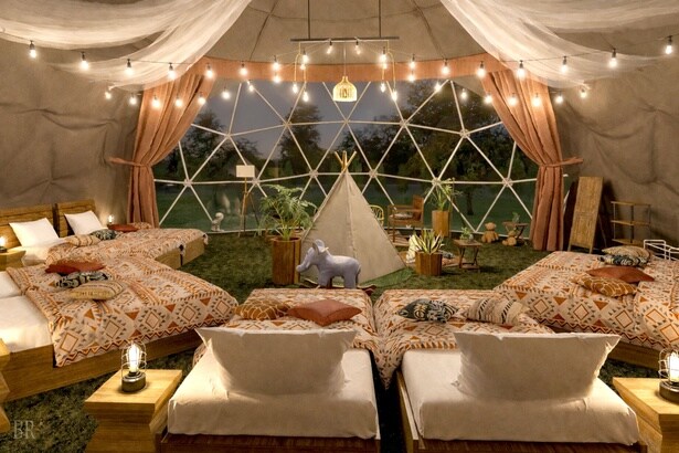 家族や愛犬との調和を求めた、“ここにしかない”グランピングリゾートがコンセプト