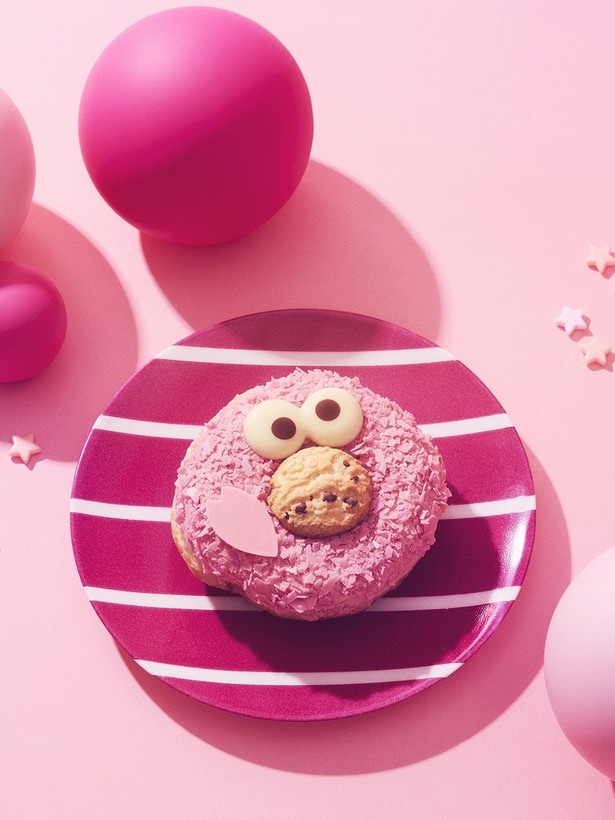 「クッキーモンスター みたらしPINKドーナツ」(590円)