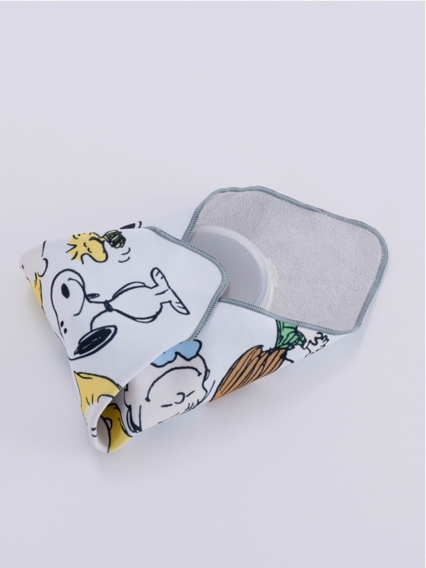 お弁当箱を包めばランチポーチ代わりに