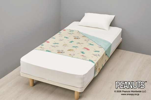 「ピーナッツ クールハーフケット(アイボリー)」(5500円)