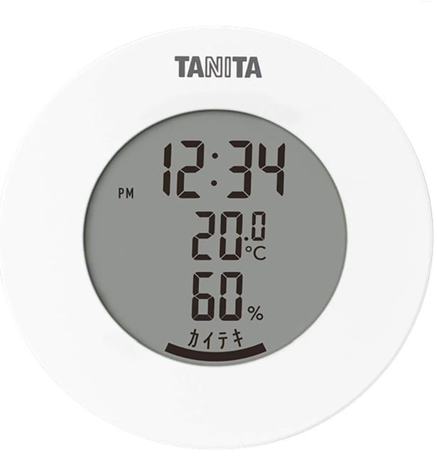 一目でわかる「快適」のサイン。タニタが提案する、健やかな暮らしの黄金バランス【タニタ】の時計がAmazonに登場中‼