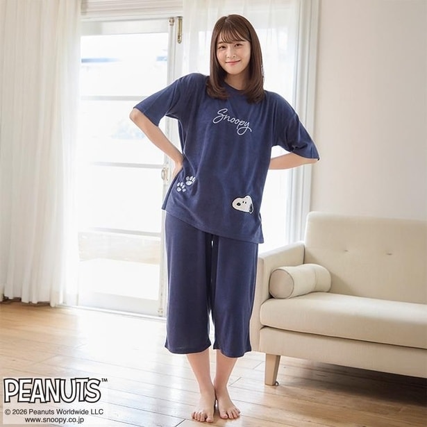 「レディース ルームウェア(ダークネイビー)」(3289円)