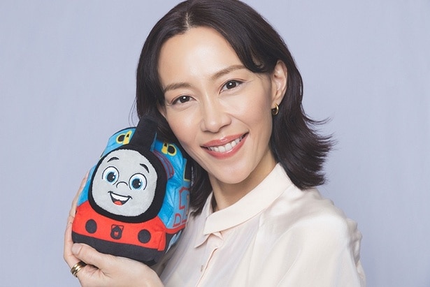3月公開の『映画 きかんしゃトーマス いっしょに歌おう!ドレミファ♪ソドー島』のお気に入りのシーンも教えてもらった