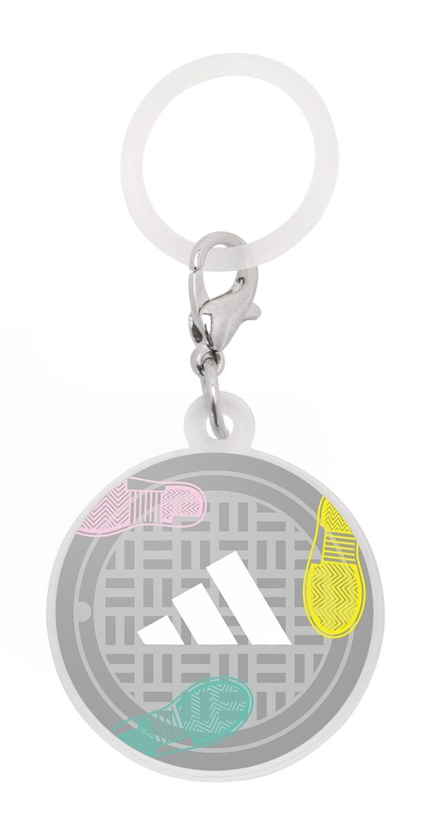 『GRADASマンホールめじるしチャーム(グレー)』