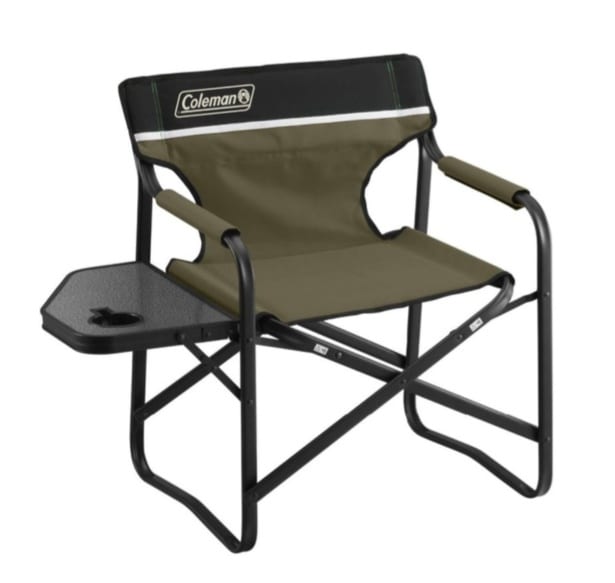 外でも家でも超便利！テーブル付きで使いやすい万能チェア【コールマン】のチェアがAmazonに登場中‼