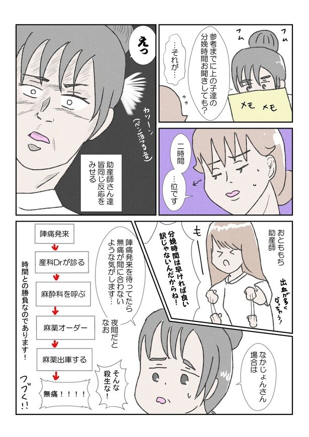 三人目の無痛分娩レポだよ④(3)