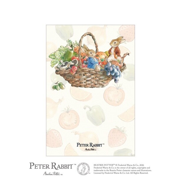 「ピーターラビット絵はがき 2026」が郵便局限定で販売開始！春夏の挨拶やお礼状におすすめ