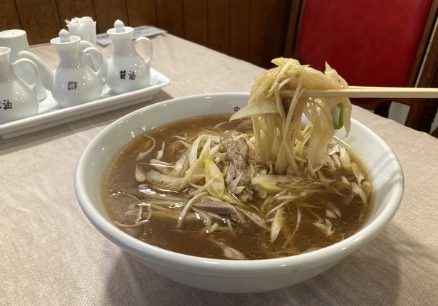 「ねぎそば」(1450円)