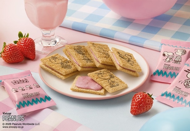 春夏の新作フレーバー“ストロベリーシェイク風”