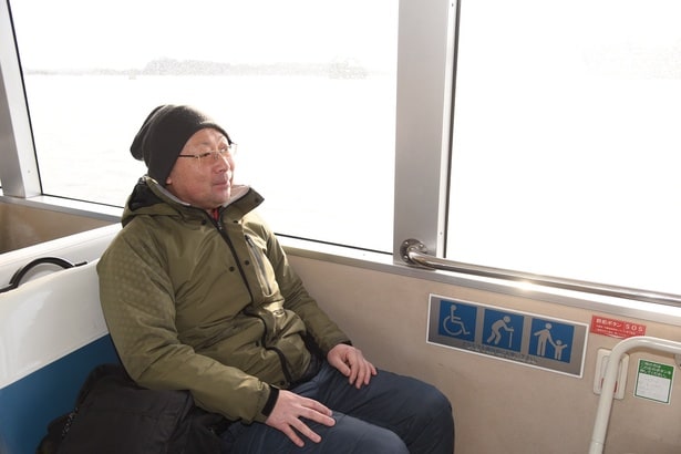 通勤中の結城さん