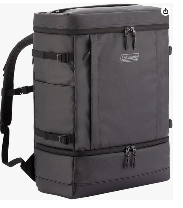 荷物が多い日も安心の大容量!通勤・通学・部活に活躍する【コールマン】35LバックパックがAmazonで好評販売中!