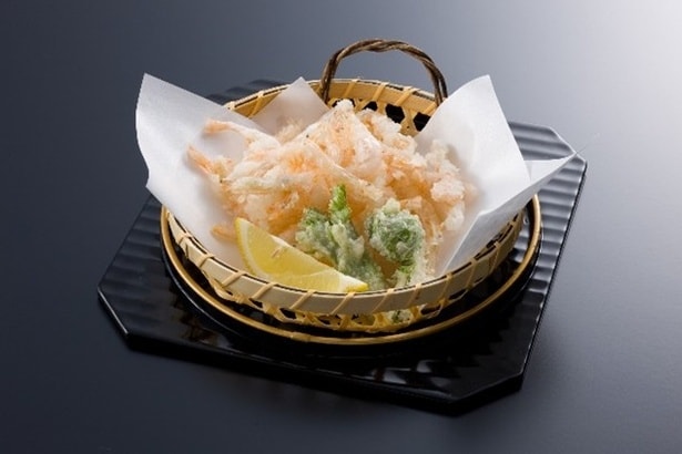 シロエビの天ぷら
