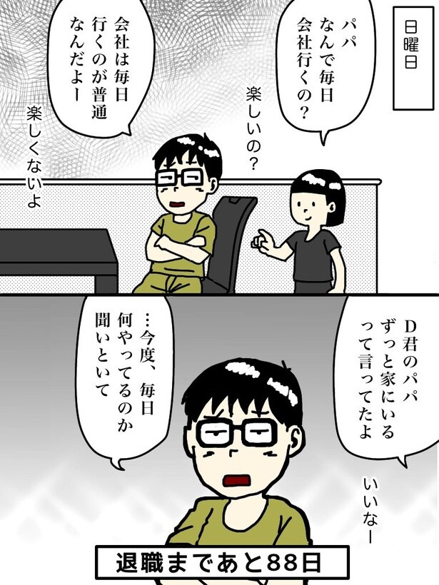 「100日後に退職する47歳」12日目