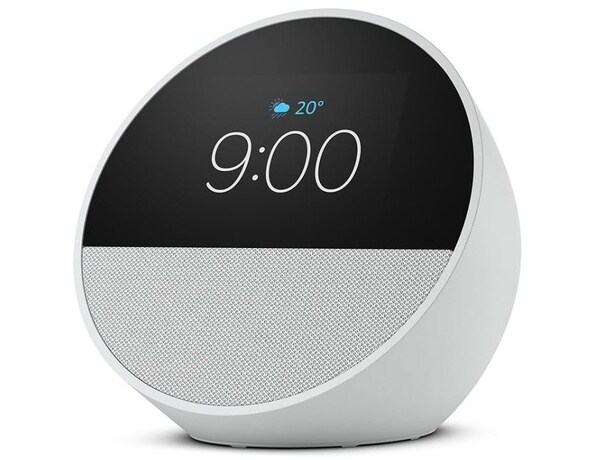 音声操作でスムーズな1日のスタート！Alexa搭載で朝の目覚めがもっと快適に！【アマゾン】Echo SpotスマートアラームクロックがAmazonで好評販売中