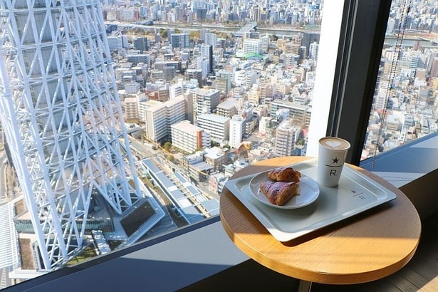 【写真】“日本一高い所にあるスターバックス”が、地上約150メートルの東京ソラマチ30階にオープン！