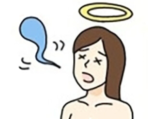 体重が減らない…「はぁ」口から漏れた“魂”にも重さがあった!?「息抜きにちょうどいい」と評判の4コマギャグ漫画【作者に訊く】