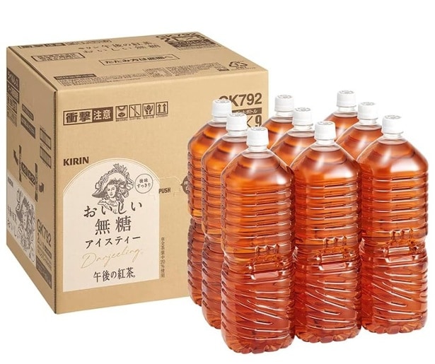 無糖なのに香り豊か!食事にもぴったりな【キリン】午後の紅茶 おいしい無糖ラベルレスがAmazonで好評販売中!