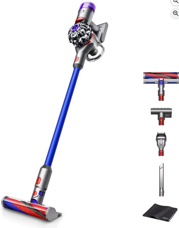 航空機クラスの強さと軽さ。アルミ製ブラシバーが、微細なホコリまで根こそぎ奪い去る【ダイソン】の掃除機がAmazonに登場中‼