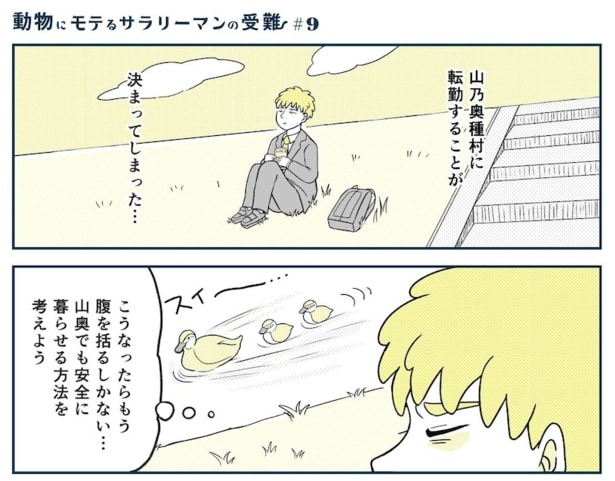 動物にモテるサラリーマンの受難(17)