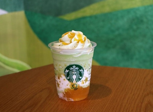 【写真】まるで完熟したメロンの“おいしいところだけ”を味わっているよう！「THE フラペチーノ of メロン of メロン」はご褒美系の仕上がり