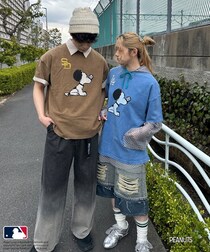 MLB×PEANUTS新作ビッグTEEやニットがDOUBLE NAMEから発売！レトロなスヌーピーがかわいすぎる
