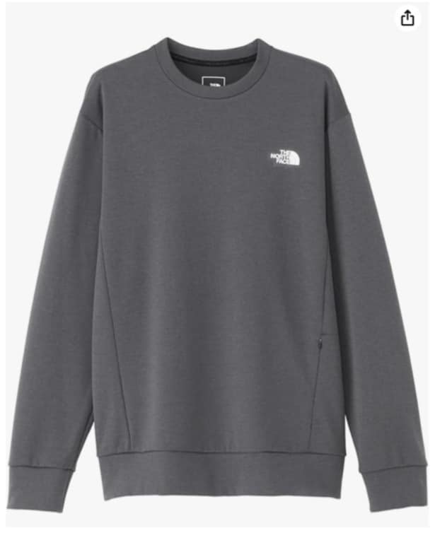 動いてるときも、休んでるときも、ずっと快適。季節をつなぐスウェット【ザノースフェイス】のトレーナーがAmazonに登場中‼