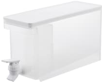 冷蔵庫からそのまま注げて超便利！省スペースでスッキリ収まる【山崎実業】蛇口付きドリンクサーバーがAmazonで販売中！便利生活を満喫しよう！