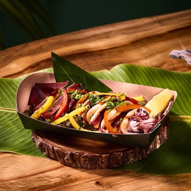 THE WILD イカ墨じゅーしー&フライングスクイッド＠WILD BANQUET