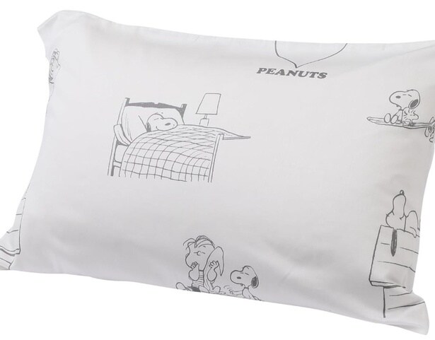 大人かわいいデザインで寝室をやさしく彩る♡スヌーピーと過ごす癒しの時間【西川】ピローケースがAmazonで絶賛販売中！