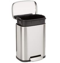 フタの開閉もスムーズ＆静音！スッと閉まって音がしない！快適に使える【アマゾンベーシック】ペダル式ステンレスゴミ箱がAmazonで今すぐ手に入る！