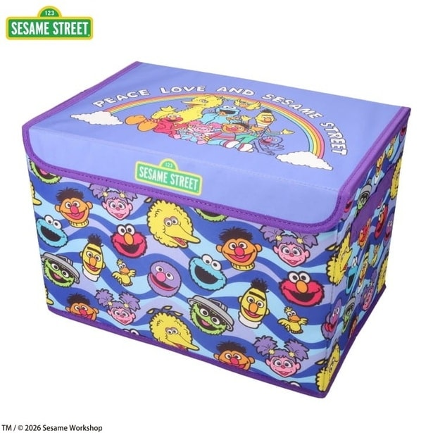 「収納ボックス(ラベンダー)」(1089円) 