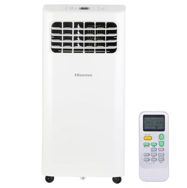 工事不要ですぐ使える！どこでも涼しさを持ち運べる【ハイセンス】移動式スポットクーラーがAmazonで注目！暑くなる前に備えておこう！