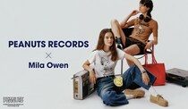 スヌーピーがDJに!?Mila Owen×PEANUTS初コラボはTシャツ・ニット・保冷バッグなど全9型