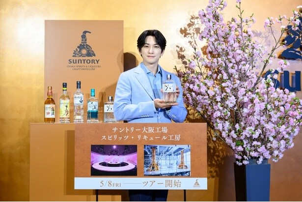 ジャパニーズクラフトジン「ROKU〈六〉」のアンバサダーに就任した町田啓太さん