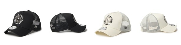 「9FORTY A-Frame トラッカー Vintage PEANUTS GOLF サークルロゴ」(各4400円)