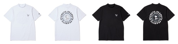 「半袖Tシャツ Vintage PEANUTS GOLF サークルロゴ」(各8250円)