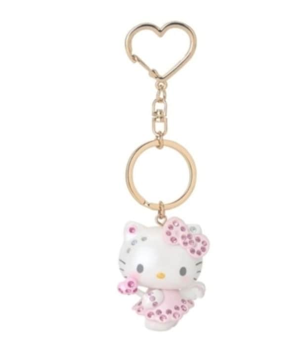 かわいいキティちゃんがあなたのとなりでゆらゆら揺れる！いつでもテンションUP【サンリオ】ハローキティキーホルダーをAmazonでチェック‼