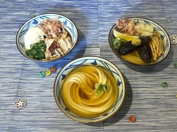 今年は「冷かけうどん」が早めに登場
