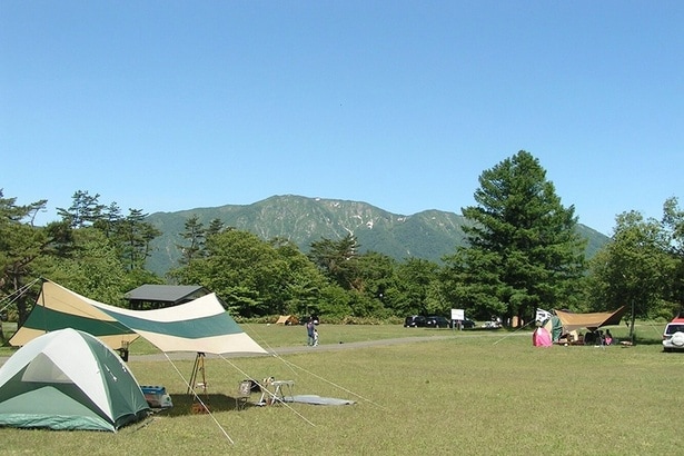 設備も充実した広大な敷地の「吹上高原キャンプ場」