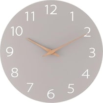 北欧の風を感じるマットな質感の美学【不二貿易】の静かな掛け時計がAmazonに登場中‼