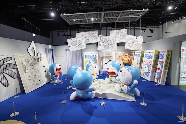 「てんとう虫コミックスの世界」では5つの名場面を等身大で展示
