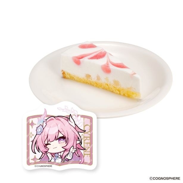 「崩壊：スターレイルコラボ限定ステッカー付き 白桃とヨーグルトのアイスケーキ 第1弾」